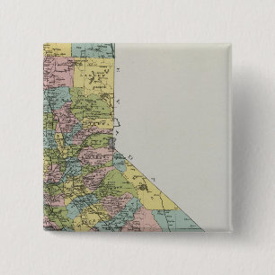 California 3 15 cm square badge