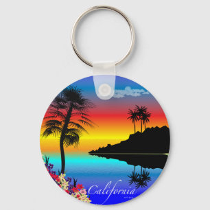 California 4 key ring