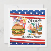 California 4th July Independence Day party