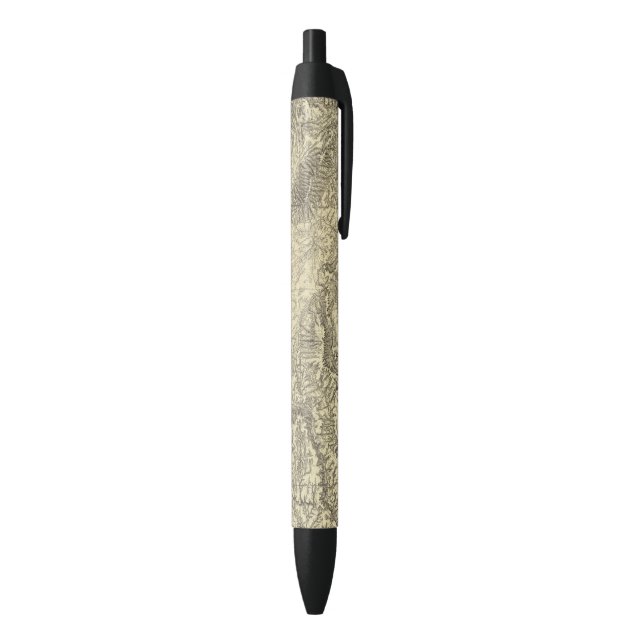 California 6 black ink pen (Bottom (Vertical))