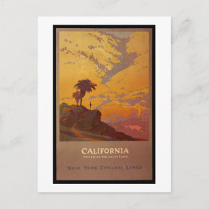 California. America's Vacation Land Postcard