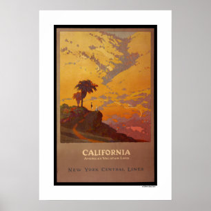 California. America's Vacation Land Poster