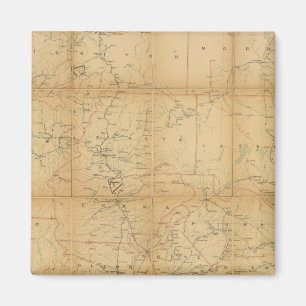 California and Nevada 9 Magnet