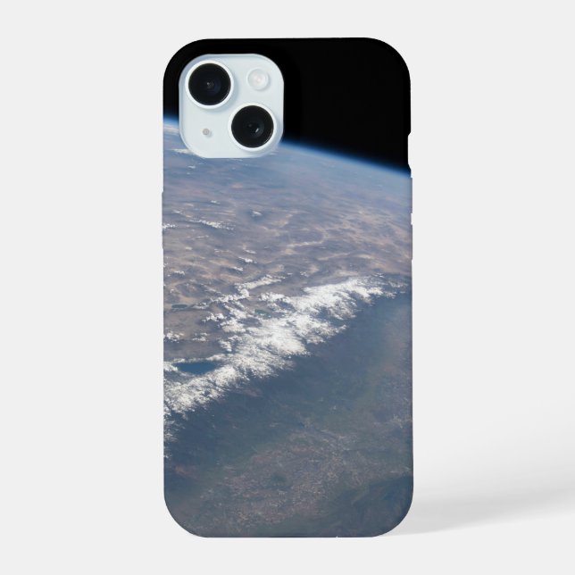 California And Nevada As Seen From Space. iPhone 15 Case (Back)