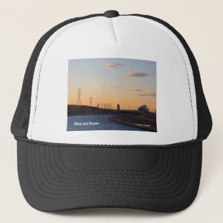 California Aqueduct Windmills Altamont Products Trucker Hat