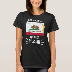 California Arcadia Mormon LDS Mission Missionary G T-Shirt