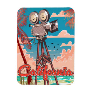 California at the Movies Magnet