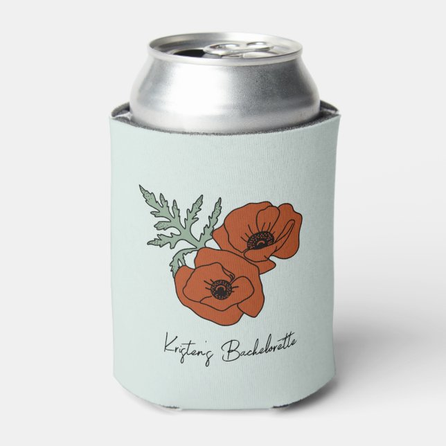 California Bachelorette  Can Cooler (Can Front)