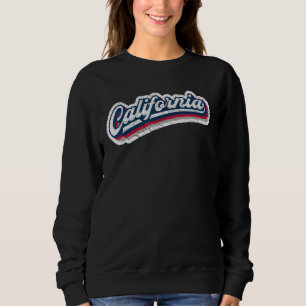 California Baseball Throwback u2013 Classic Retro  Sweatshirt