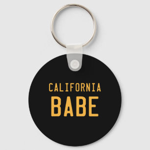 California Be Retro West Coast Socal Norcal Surfin Key Ring