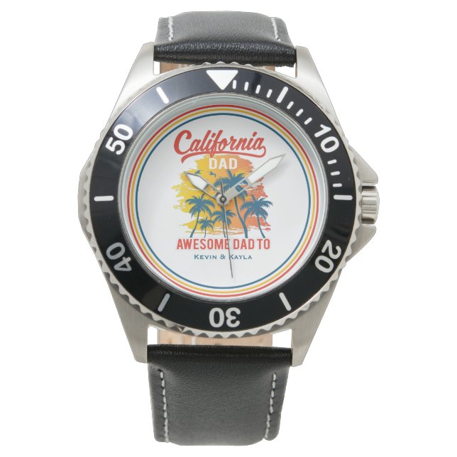 California Beach Life Dad Watch (Front)