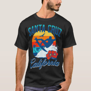 California Beach Surf Summer Vacation Vintage TShi T-Shirt