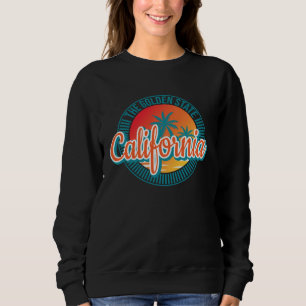 California beach surfing USA woman men children  3 Sweatshirt