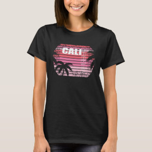 California beach USA woman men children  3 T-Shirt