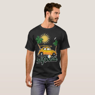 California beach vintage summer vacation T-Shirt