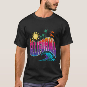 California Beach Waves T-Shirt