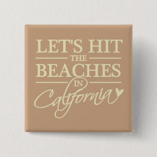 California Beaches button