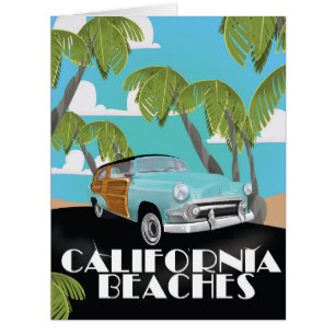 California Beaches Vacation print
