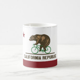 California Bear Bike Mug