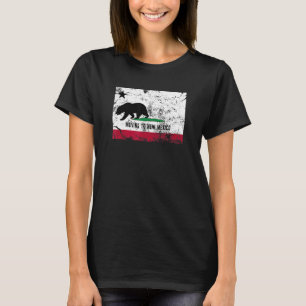 California Bear Is Moving To New Mexico  Walking A T-Shirt