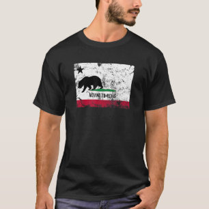 California Bear Is Moving To Texas  Walking Away T-Shirt