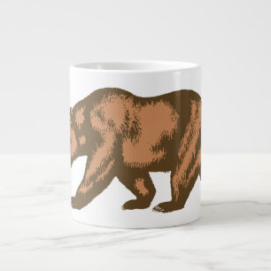 California Bear Large Coffee Mug