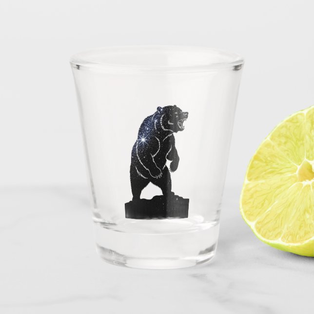 California Bear shot glass (Front)