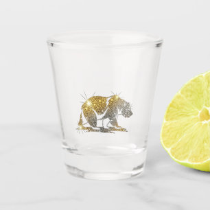 California Bear shot glass