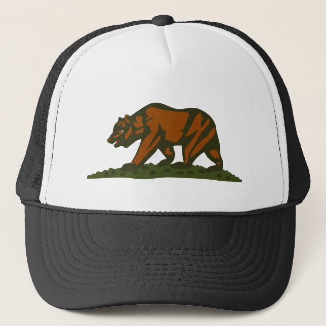 California Bear Trucker Hat (Front)