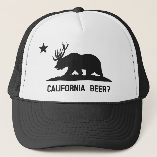 California Beer? Trucker Hat (Front)