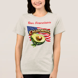California Bella+Canvas Women's Tri-Blend Shirt