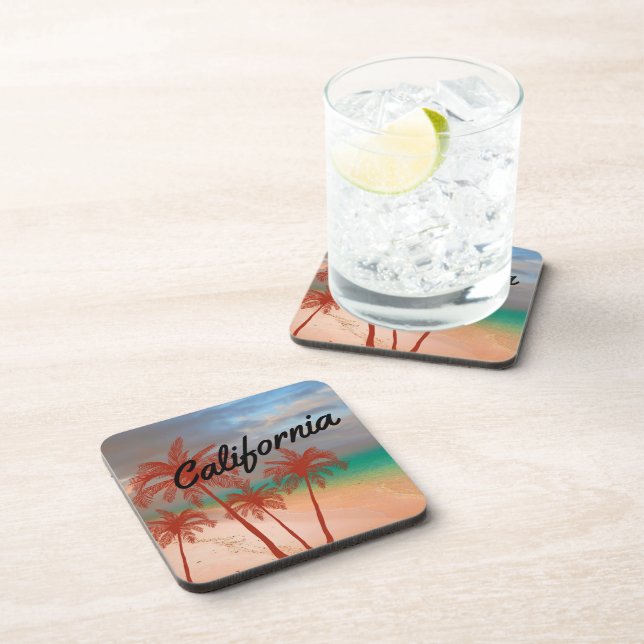 California Beverage Coaster (Right Side)