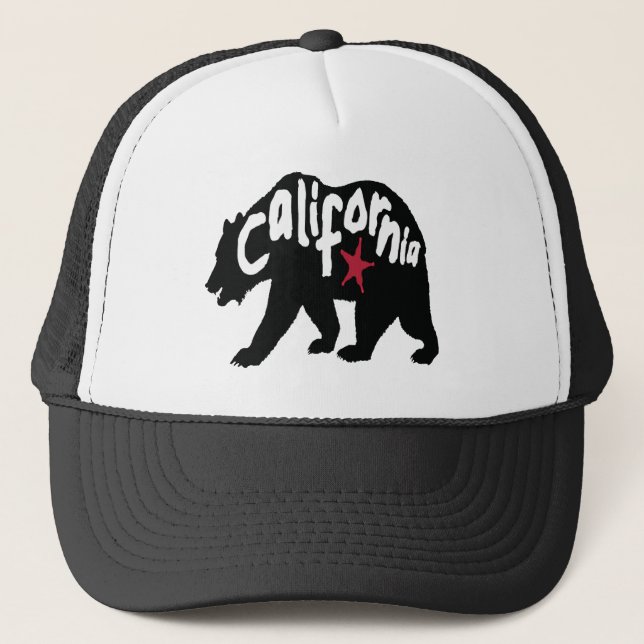 California Big Bear Trucker Hat (Front)