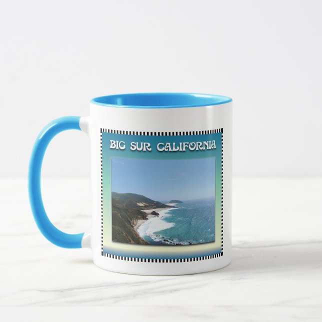 California Big Sur Ocean View II Mug (Left)