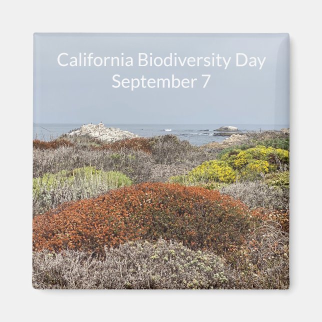 California Biodiversity Day Magnet (Front)