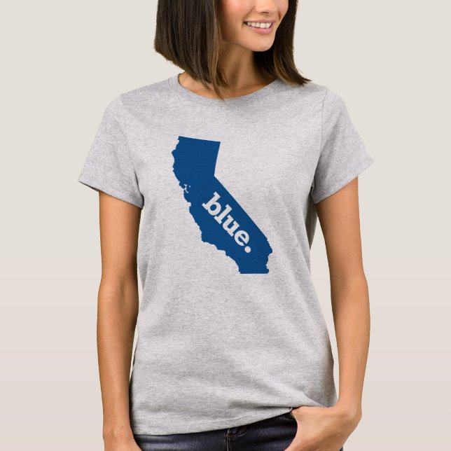 CALIFORNIA BLUE STATE T-Shirt (Front)