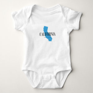 California Born & Raised Baby Bodysuit