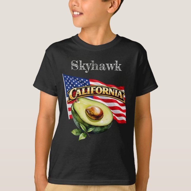 California Boy's Dark T-Shirt (Front)