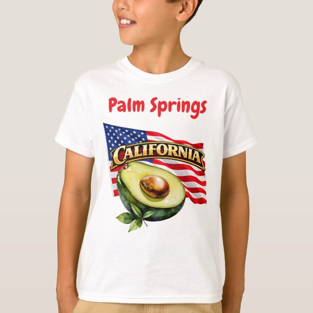 California Boy's T-Shirt  (Front)