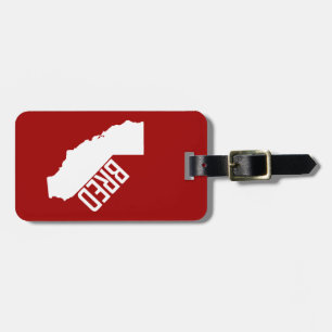 California Bred Luggage Tag