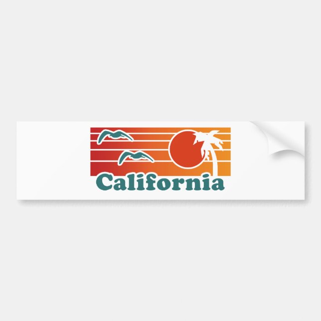 California Bumper Sticker (Front)