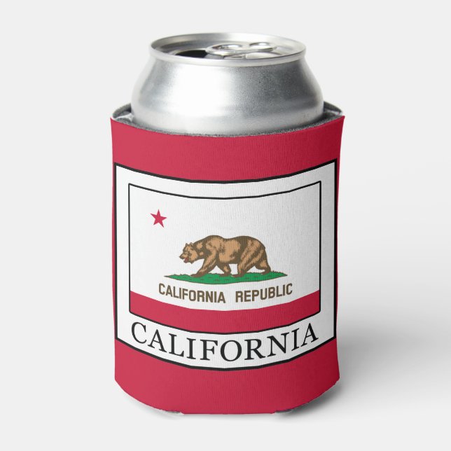 California Can Cooler (Can Front)