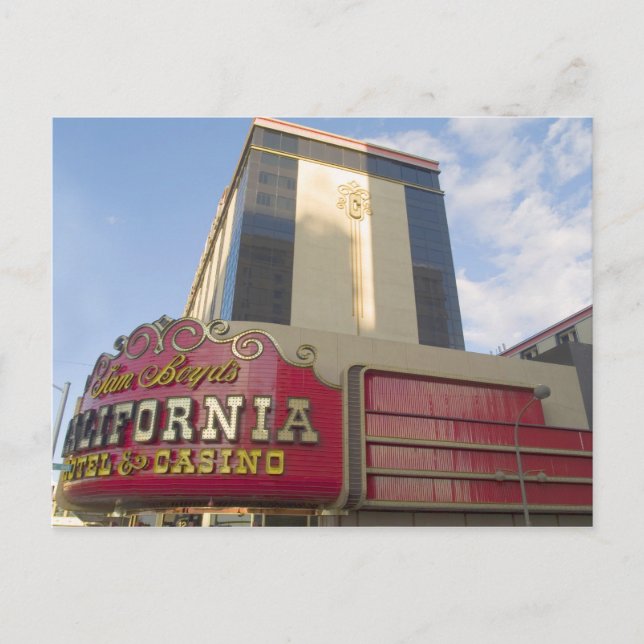 California Casino Las Vegas Postcards (Front)