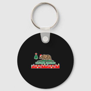 California Christmas Key Ring