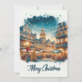California Christmas Spectacle: Scenic Holiday Card