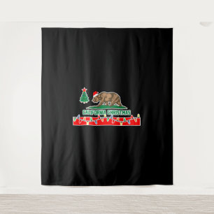 California Christmas Tapestry