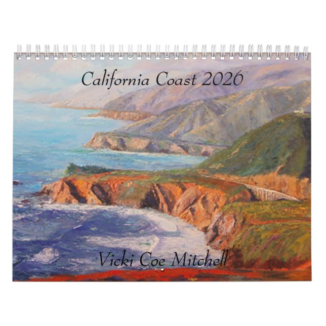 California Coast 2026 Calendar (Cover)