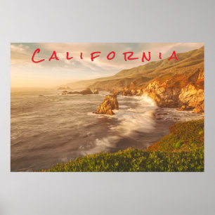 California Coast Poster