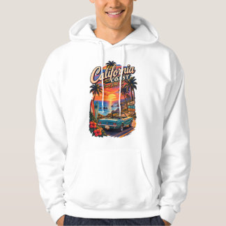 California Coast Sunset Road Trip Hoodie