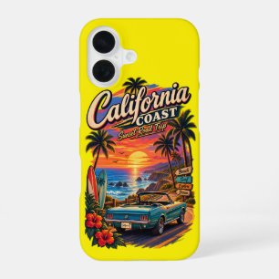 California Coast Sunset Road Trip Phone Case